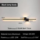 GobekUsa LED Interior Wall Lamp Black White Room Decor Modern Minimalist Lighting