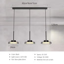 GobekUsa LED Iron Acrylic Pendant: Modern French Style Indoor Light for Bedroom & Living Room