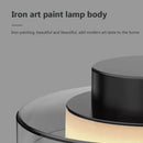 GobekUsa LED Iron Acrylic Pendant: Modern French Style Indoor Light for Bedroom & Living Room