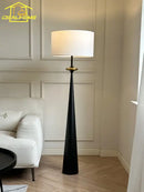 GobekUsa LED Iron Art Floor Lamp | Wabi-sabi Minimalist Design for Living Room, Bedroom