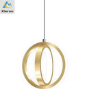 GobekUsa LED Iron Art Small Chandelier for Bedroom Study Living Room Decor
