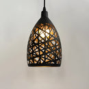 GobekUsa LED Iron Cage Pendant Light - Modern Metal Fixture for Living Room and Restaurant
