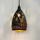 GobekUsa LED Iron Cage Pendant Light - Modern Metal Fixture for Living Room and Restaurant