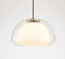 GobekUsa LED Jelly Glass Pendant Light for Living Room Kitchen Dining Table