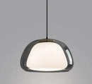 GobekUsa LED Jelly Glass Pendant Light for Living Room Kitchen Dining Table