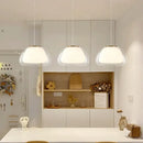 GobekUsa LED Jelly Glass Pendant Light for Living Room Kitchen Dining Table