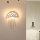 GobekUsa LED Jellyfish Wall Lamp for Modern Indoor Decor, Nordic Bedside Sconce