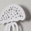 GobekUsa LED Jellyfish Wall Lamp for Modern Indoor Decor, Nordic Bedside Sconce