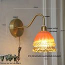 GobekUsa LED Jellyfish Wall Lamp: Modern Nordic Design, with Pull Chain Switch