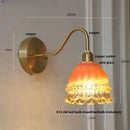 GobekUsa LED Jellyfish Wall Lamp: Modern Nordic Design, with Pull Chain Switch