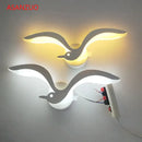 GobekUsa LED Jellyfish Wall Sconce Light for Modern Indoor Living Room Bedroom Stair Lamp