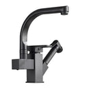 GobekUsa LED Kitchen Faucet Mixer with Swivel Spouts and Pull-Out Spray