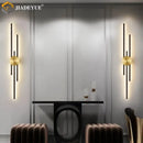 GobekUsa LED Long Wall Lamp: Modern Nordic Design for Living Room, Bedroom, Aisle