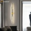GobekUsa LED Long Wall Lamp: Modern Nordic Design for Living Room, Bedroom, Aisle