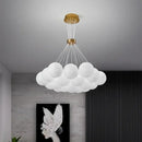 GobekUsa LED Lunar Ball Chandeliers for Living Bedroom Home Decor Lighting