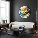 GobekUsa LED Luxury Earth Wall Lamp for Living Room Bedroom Decoration
