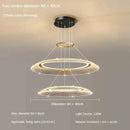 GobekUsa LED Luxury Ring Chandelier for Living Room Decoration