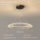 GobekUsa LED Luxury Ring Chandelier for Living Room Decoration