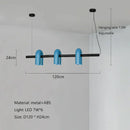 GobekUsa LED Macaron Pendant Chandelier - Modern U Shape Hanging Lamp