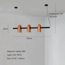 GobekUsa LED Macaron Pendant Chandelier - Modern U Shape Hanging Lamp