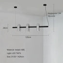 GobekUsa LED Macaron Pendant Chandelier - Modern U Shape Hanging Lamp