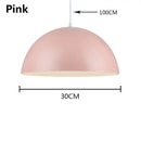 GobekUsa LED Macaron Pendant Lamp: Modern, Colourful, Perfect for Home, Study, Bedroom, Restaurant