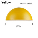 GobekUsa LED Macaron Pendant Lamp: Modern, Colourful, Perfect for Home, Study, Bedroom, Restaurant