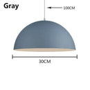 GobekUsa LED Macaron Pendant Lamp: Modern, Colourful, Perfect for Home, Study, Bedroom, Restaurant