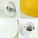 GobekUsa LED Macaron Pendant Lamp: Modern, Colourful, Perfect for Home, Study, Bedroom, Restaurant