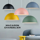 GobekUsa LED Macaron Pendant Lamp: Modern, Colourful, Perfect for Home, Study, Bedroom, Restaurant