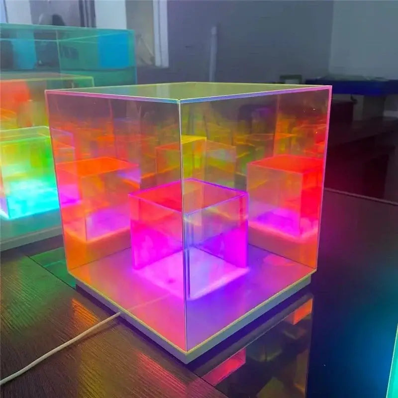 GobekUsa LED Magic Cube Desk Lamp - Modern, Creative, Personalized Night Light, photo 6 of 7