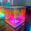 GobekUsa LED Magic Cube Desk Lamp - Modern, Creative, Personalized Night Light