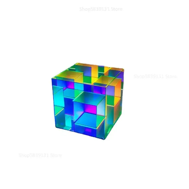 GobekUsa LED Magic Cube Desk Lamp - Modern, Creative, Personalized Night Light, photo 7 of 7