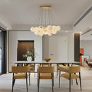 GobekUsa LED Marble Balls Chandelier for Dinning Room