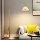 GobekUsa LED Marble Base Floor Lamp for Modern Living Room & Bedroom Lighting