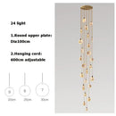 GobekUsa LED Marble Gold Chandelier for Living Room, 2025 Trend Lustre Lighting