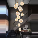 GobekUsa LED Marble Gold Chandelier for Living Room, 2025 Trend Lustre Lighting