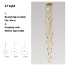 GobekUsa LED Marble Gold Chandelier for Living Room, 2025 Trend Lustre Lighting