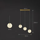 GobekUsa LED Marble Gold Chandelier for Living Room, 2025 Trend Lustre Lighting