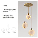 GobekUsa LED Marble Gold Chandelier for Living Room, 2025 Trend Lustre Lighting