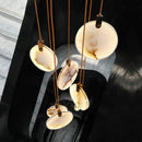 GobekUsa LED Marble Gold Chandelier for Living Room, 2025 Trend Lustre Lighting