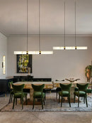 GobekUsa LED Marble Hanging Lamps - White Alabaster