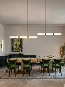 GobekUsa LED Marble Hanging Lamps - White Alabaster