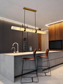 GobekUsa LED Marble Hanging Lamps - White Alabaster