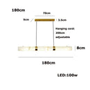 GobekUsa LED Marble Hanging Lamps - White Alabaster