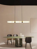 GobekUsa LED Marble Hanging Lamps - White Alabaster
