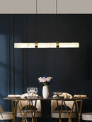 GobekUsa LED Marble Hanging Lamps - White Alabaster