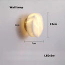 GobekUsa LED Marble Hanging Lamps - White Alabaster