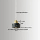 GobekUsa LED Marble Pendant Lamp: Modern Luxury Hanging Light for Home, Restaurant & Bedroom