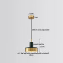 GobekUsa LED Marble Pendant Lamp: Modern Luxury Hanging Light for Home, Restaurant & Bedroom